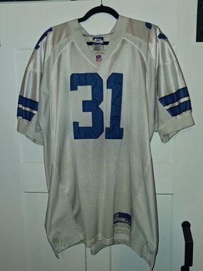 Vintage Reebok NFL Equipment Dallas Cowboys Roy Williams #31 JerseyThrowback Y2K